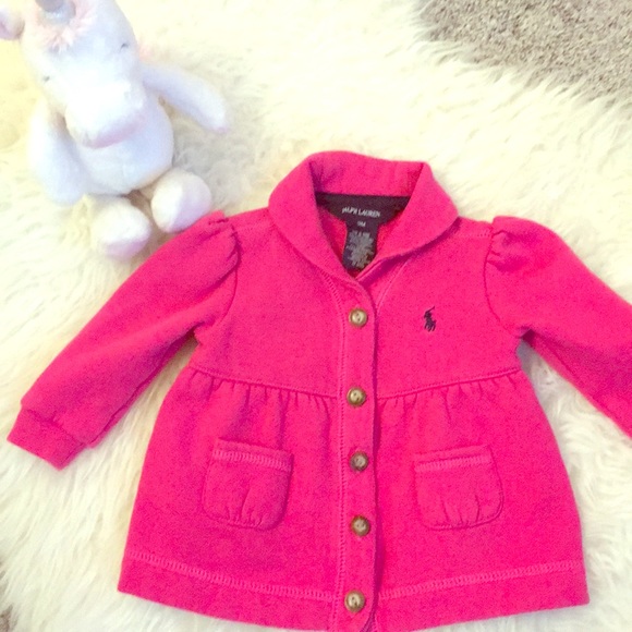 Ralph Lauren Other - Ralph Lauren Baby Button Down Sweatshirt
